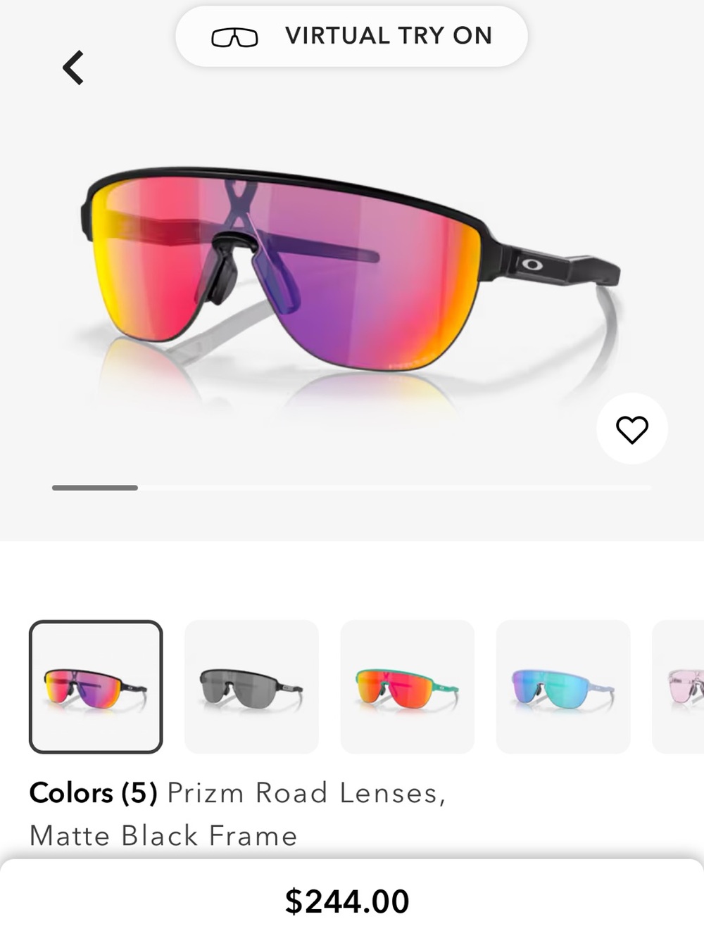NWT Oakley PRIZM Corridor Sport Sunglasses